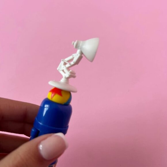 NEW Disney Pixar Multicolor Ink Pen Luxo Jr and Ball The World of Pixar Lamp - Picture 5 of 6
